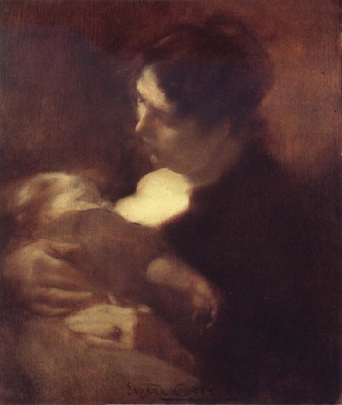 Eugene Carriere Motherhood oil painting picture